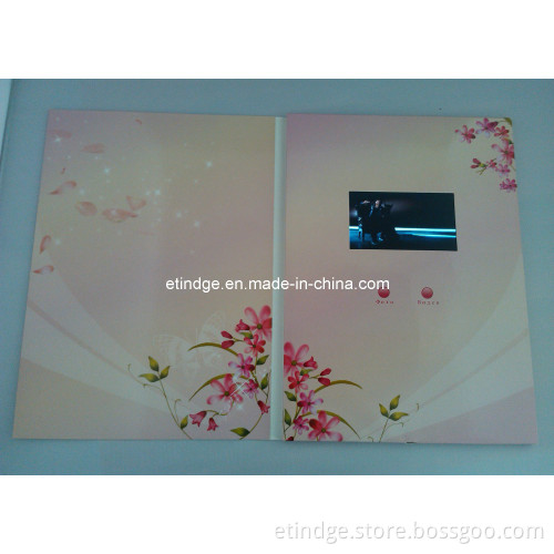Manufacturer Supplier, LCD Wedding Invitation Card/Wedding Cards